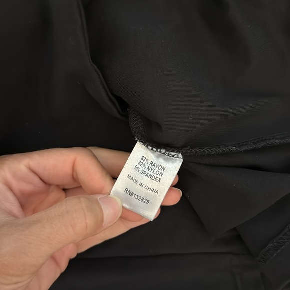 Revolve Superdown fallon asymmetrical mini dress in black - Picture 6 of 9